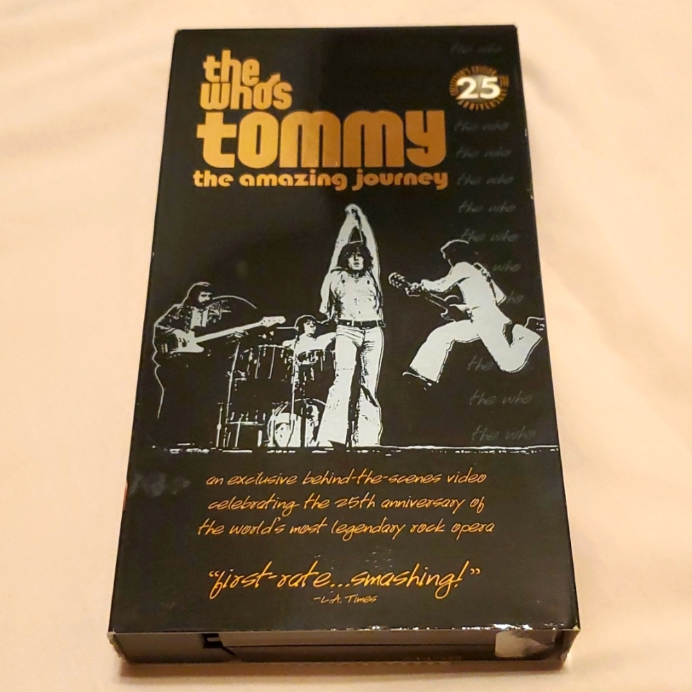 COPY - VHS. The Who's Tommy.